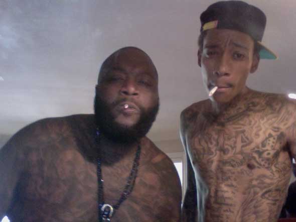  without question and without hesitation say Wiz Khalifa and Rick Ross